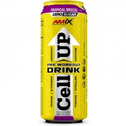 CellUp Energy Drink 500 ml Tropical - Amix