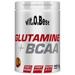 Glutamine + BCAA Complex 1kg - VitoBest Aminoácidos