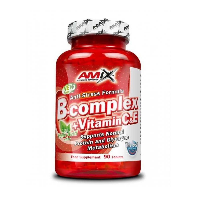 B Complex + Vit C & E 90 tabletas  - Amix Vitaminas
