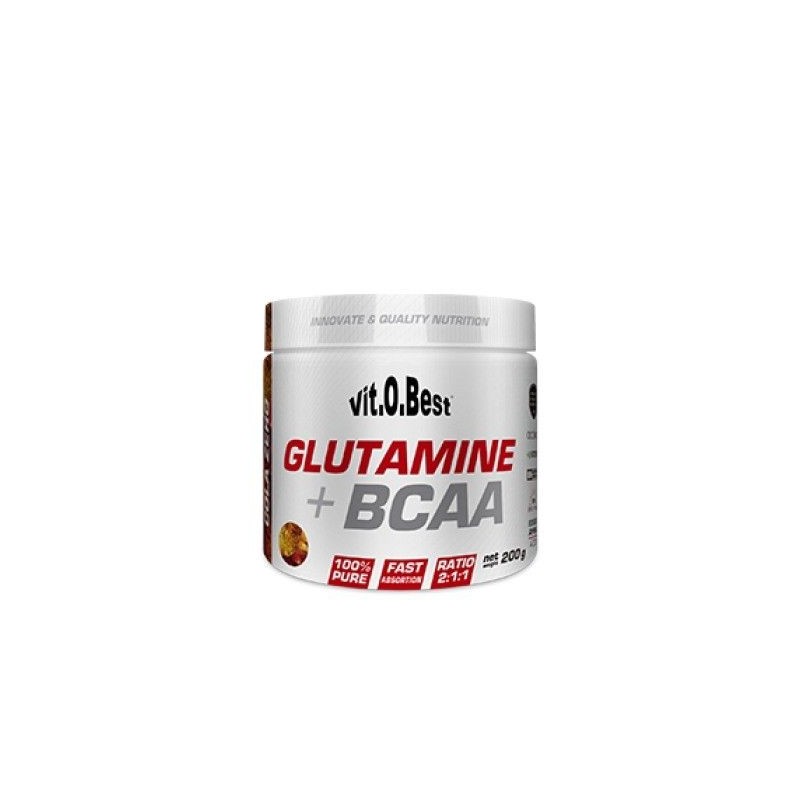 Glutamine + BCAA Complex 200gr - VitOBest Aminoácidos