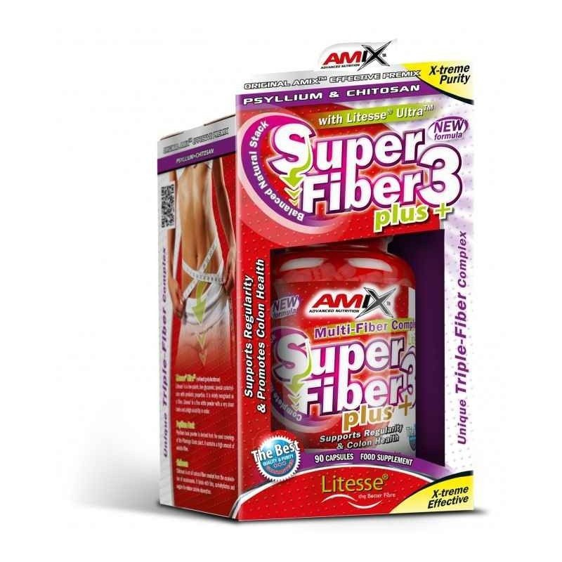 Super Fiber 3 Plus 90 Cápsulas - Amix 