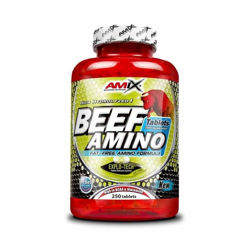 Beef Amino 250 Tabletas - Amix