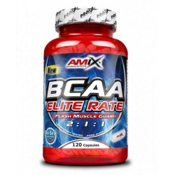 BCAA Elite Rate 120 Capsulas - Amix