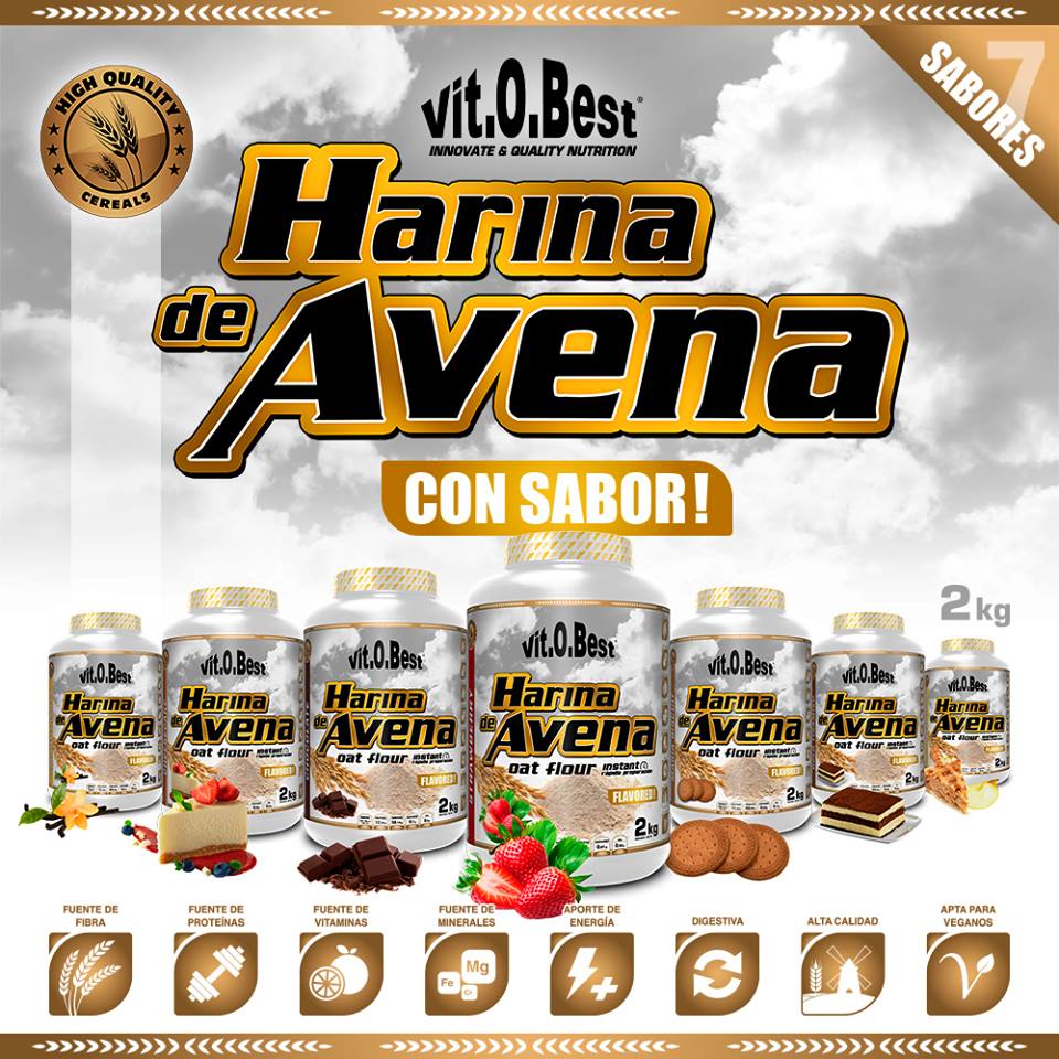 Harina de Avena con Sabor - 2 kg