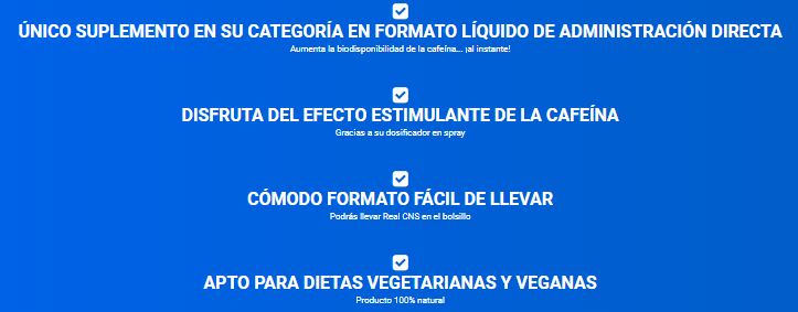 Real CNS Cafeína Líquida BigScience